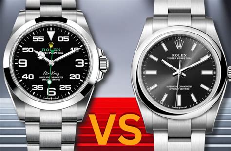 rolex air king vs oyster perpetual|rolex air king 2023 price.